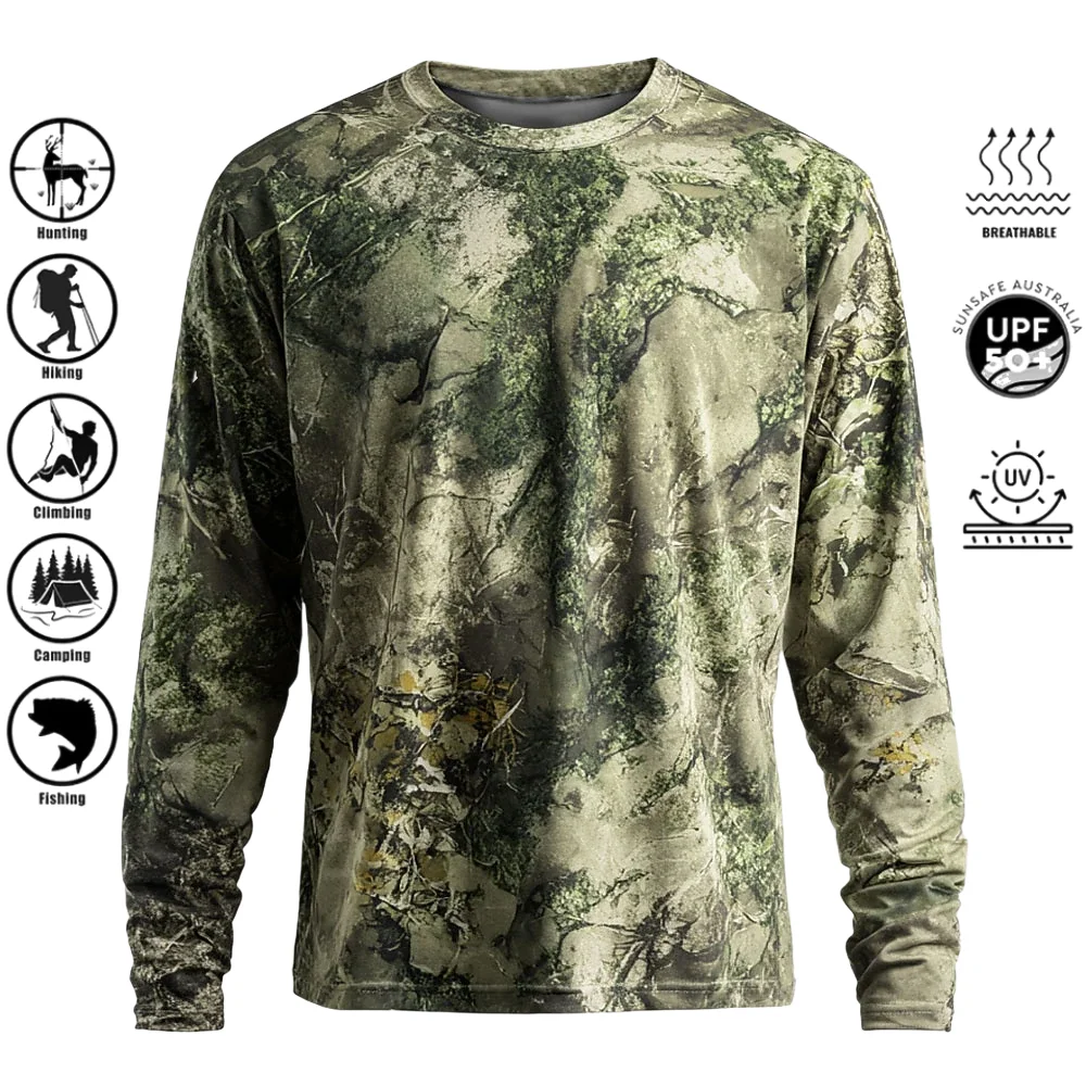 Outdoor Adventure Trips - T-shirt à manches longues pour hommes,