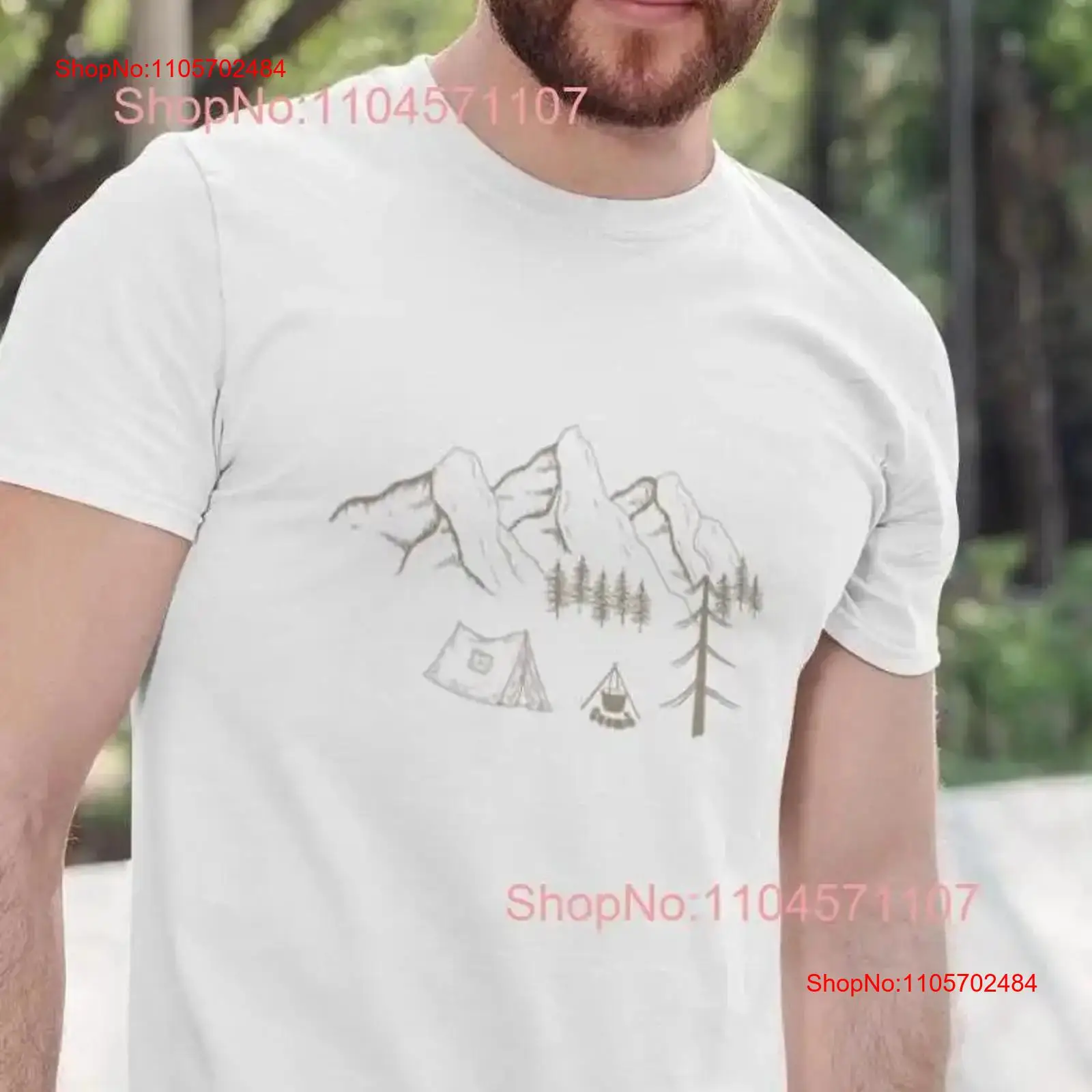 T-shirt de camping en montagne - Outdoor Adventure Outfit avis et prix